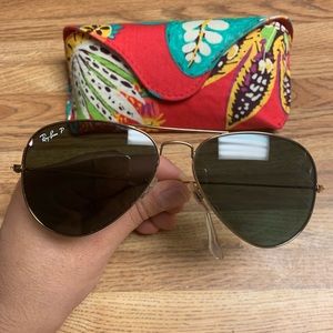 Ray-Ban Aviator Sunglasses - Polarized